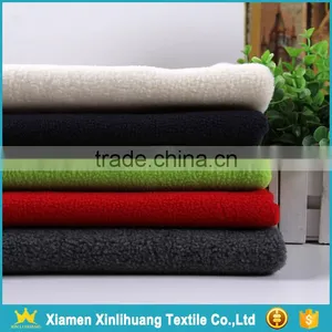 High Quality Cheap Knitted 100 Polyester Anti Pilling Polar Fleece Fabric thumbnail-1