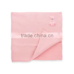 Soft Knitted Baby Blanket Patterns Free With Crochet Little Bear thumbnail-1