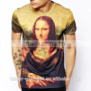 Sublimation Printed Cotton T Shirt thumbnail-1