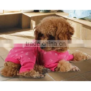 Fashional Pink Dog Onesie Dog Apparel thumbnail-1