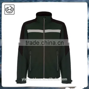 Winter OEM Mens Full-zipper Softshell Jacket With Hood thumbnail-3