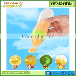 Baby Feeder/Silicone Baby Feeder/Silicone Squeeze Baby Feeder Spoon thumbnail-1
