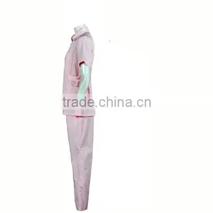 Good Quality New Design 100% Cotton Wholesale Fashion White Uniform Nursing thumbnail-4