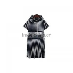 2017 New Fashion Cotton Plus Size T-shirt Dress thumbnail-2