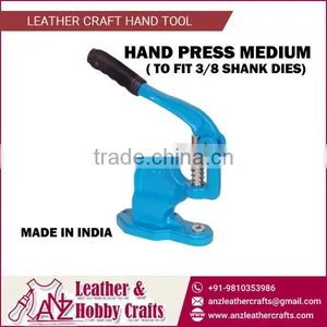 Leather Craft Hand Tool to Fit 3/8 Shank Dies thumbnail-1