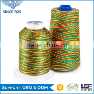 Multi Color Polyester Rainbow Sewing Thread thumbnail-1