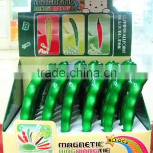 Plastic Bean Ballpoint Pen Vegetable Pen thumbnail-1