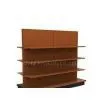 Double Sided Shelving Supermarket Shelf Racks Widths: 2, 3 or 4' thumbnail-1