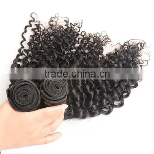 Xuchang Shengyuan Hair High Quality Cheap Price Wholesale Virgin Malaysian Afro Kinky Curl Sew In Hair Weave thumbnail-1