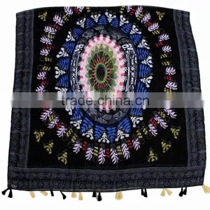 Fashion Custom Lady Scarf Low MOQ 100pcs thumbnail-2