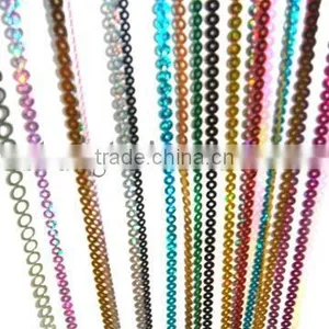 3mm, 4mm, 5mm,6mm,7mm,9mm Flat Round Hotfix PET Sequin Disk thumbnail-1