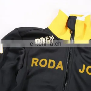 New Design Men's Black Yellow Track Suit thumbnail-3
