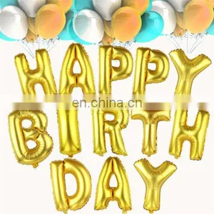 Happy Birthday Weedding Number Party Balloon thumbnail-2