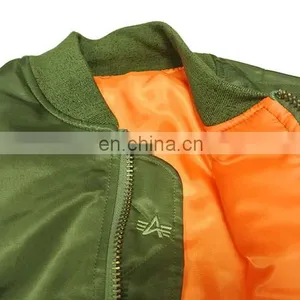 2017 Custom Hot Selling Good Quality Flight Army Parka Men Jacket for Army thumbnail-5
