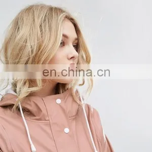 OEM Wholesale 2017 Lady Long Dust Coat Fashion Women's Trench Coat thumbnail-4