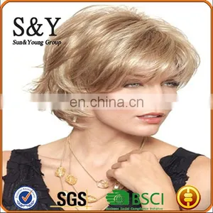 New Europe Style Sythetic Wig Human Hair Shorts Wig thumbnail-1