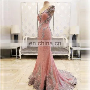2017 Free Shipping Sexy Mermaid Prom Dresses Vestidos de Noiva Evening Gowns New Arrivals thumbnail-1