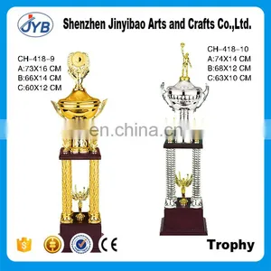 Gold /silver Attractive Victory Goddess Sports Match Trophy thumbnail-1