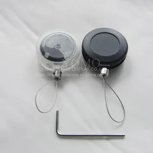 Mini Round Anti-theft Retractable Display Pull Box Recoiler thumbnail-2
