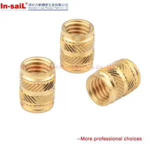 IUB Thread Inserts for Plastic,Ultrasonic Inserts,heat Staking Inserts Symmetrical Micro thumbnail-2