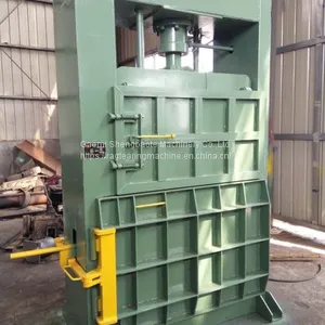 Cotton Fiber Hydraulic Baling Machine With Double Doors thumbnail-1