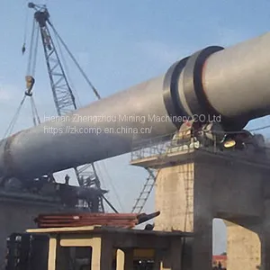 High Efficient Wet or Dry Process Cement Rotary Kiln for Cement Plant thumbnail-1