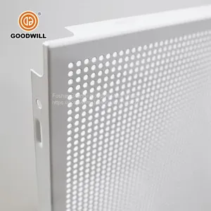 Decorative Aluminum Waterproof Ceiling Tile Perforated Metal Sheet for Commercial Building thumbnail-1