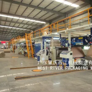 7 Layer Complete Corrugated Cardboard Production Line Wet End and Dry End thumbnail-3