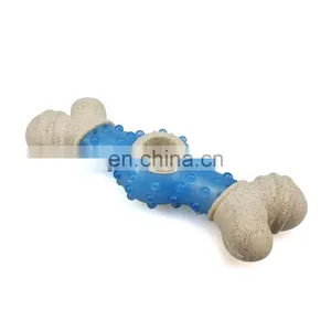2020 New Arrival Environmental Sustainable Material Chewing Dental Care Dog Toy Bone thumbnail-5