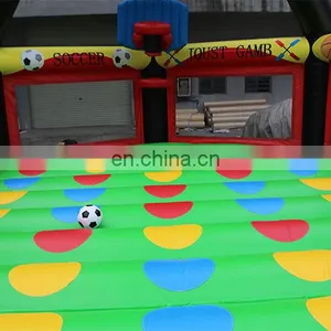 All In One Inflatable Sports Arena Bouncer Backyard Combi Sport Game Court Twister Joust Poles Bouncy Jumping Bounce House thumbnail-5