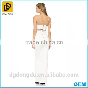 2016 Fantastic Red Lady Dress Sleeveless Evening Women Formal Night Party Long Dress thumbnail-3