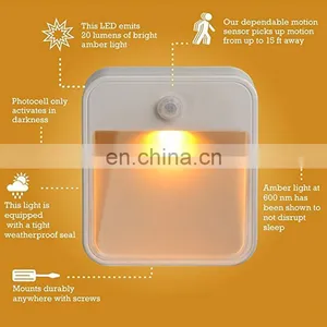 Motion Sensor Light, Cordless Battery Powered LED Night Light, Stair Magnet Wall Light thumbnail-6