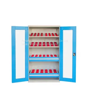 Custom Mobile CNC Tool Holder Arbor Storage Cabinets Trolley thumbnail-1