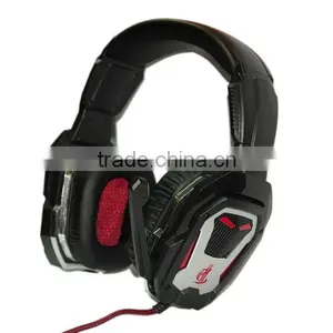 Lightweight Led 7.1 Sound Professional Gaming Headset Noise Cancelling Microphone Headset thumbnail-1