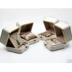 Jewelry Box High-end Jewelry Packaging Diamond Ring Box Inlaid Jewelry Packaging Box thumbnail-1