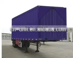 3 Axles Dongfeng Box Truck Trailer/container Trailer From China for Sale thumbnail-1