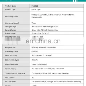 PM9801 0.5 Class Digital Power Meter thumbnail-3