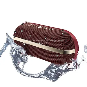 INSMY Portable Bluetooth Speakers, IPX7 Waterproof Floating 20W Wireless Speaker Loud Sound Rich Bass, Stereo Pairing Max 40W, 24 Hours Bluetooth 5.0 Built-in Mic for Outdoors Camping Pool thumbnail-1