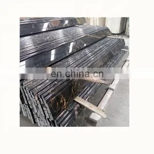 Black Portoro Marble Base Marble Boulding Border thumbnail-1