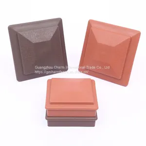 Guardrail Post Cap Spot Wholesale Scenic Spot Riverway Imitation Wood Guardrail Post Cap Fence Cover Yard Guardrail Post Cap thumbnail-2