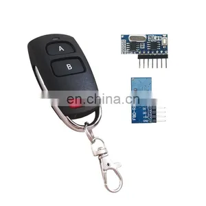 433MHZ Learning Code 3 Key Remote Control + RF Receiving Module thumbnail-3