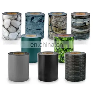 PVC Tarpaulin Brown/Green/Grey Strip Fence for Backyard Garden Protection thumbnail-1