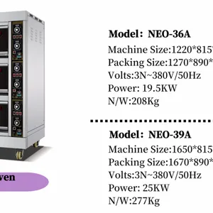 1deck to 4deck Gas/eletric Bakery Oven thumbnail-4