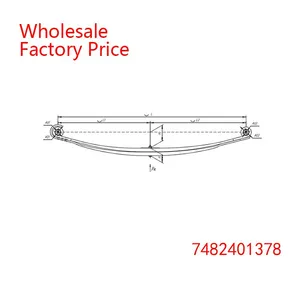 7482401378 Parabolic Spring Wholesale For Renault thumbnail-2