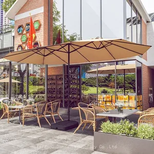 450*270cm Three Head Umbrella thumbnail-1