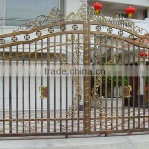 Steel Gate, Metal Gate, Forged Iron Gate, House Steel Main Gate thumbnail-1