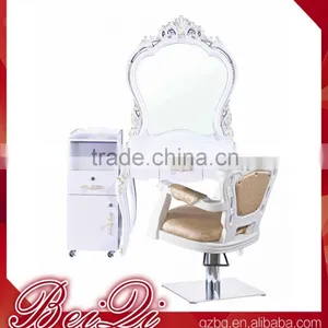 Beauty Salon Equipment Sets European Palace Style Salon Mirror Luxury Hair Dressing Mirror thumbnail-1