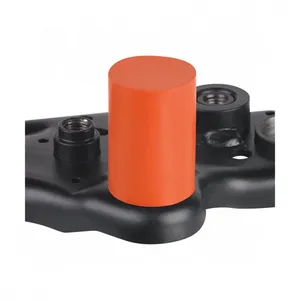 25mm High Temp Coating Masking Elastic Protective Cover Round Silicone Rubber Cap Sleeve MSC Series thumbnail-2