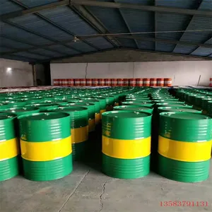 40-50L Open Drum 380 Medium-sized Packaging Iron Drum Big Mouth Juice Bucket 200 Liter Painted Iron Bucket thumbnail-1