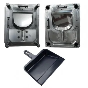 Custom Injection Moulding Winnowing Pan Broom Plastic Handle Dustpan Mould for Household Use thumbnail-1